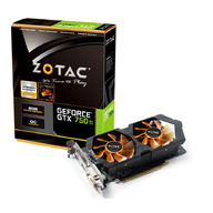 ZOTAC GeForce GTX 750 Ti OC 2GB Dual Fan